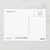 Briefkaart van Galveston (Achterkant)