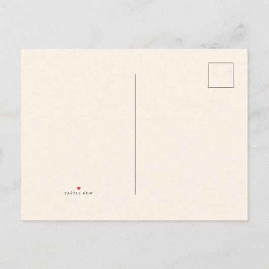 Briefkaart van geboortekaartbekendmaking bij pasge (Achterkant)