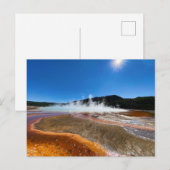 Briefkaart van geelstaarten (Voorkant / Achterkant)