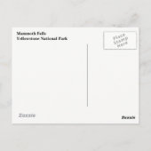 Briefkaart van geelsteen (Achterkant)