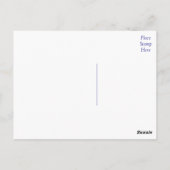 Briefkaart van gele labrador Retriever Puppy Dog (Achterkant)