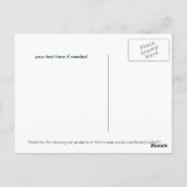 Briefkaart van gepelde paarden #1 (Achterkant)