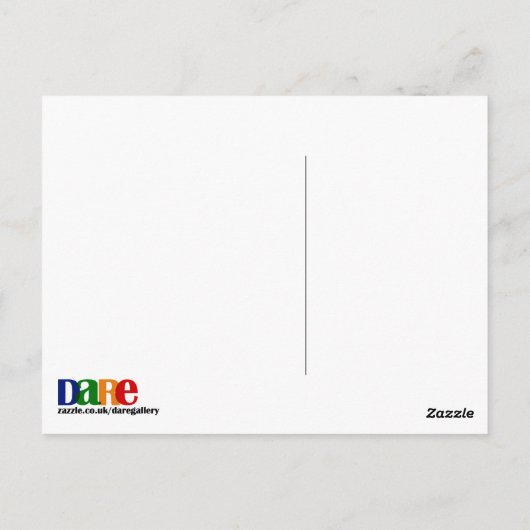 Briefkaart van Geraniums (Achterkant)