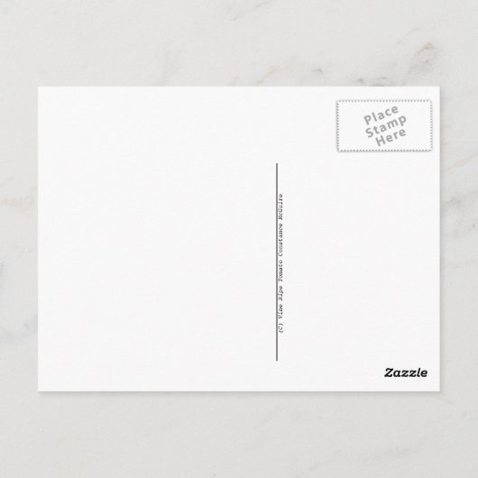 Briefkaart van gerijpte wijnstokken (Achterkant)