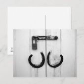 Briefkaart van geroosterde Hoefijzers (Voorkant / Achterkant)