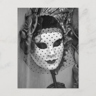 Briefkaart van gesmolten mannequin