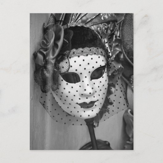 Briefkaart van gesmolten mannequin (Voorkant)