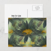  Briefkaart van Ggloeiende zwarte Dagen (Voorkant / Achterkant)