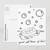 Briefkaart van Giant Cell Tumor (Voorkant / Achterkant)