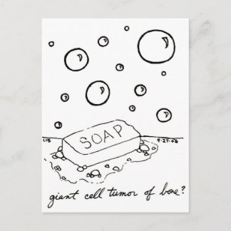 Briefkaart van Giant Cell Tumor