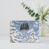 Briefkaart van gierwintersproeiers (Staand voorkant)