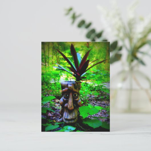 Briefkaart van gipsplaat (Staand voorkant)