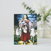 Briefkaart van glas (Staand voorkant)