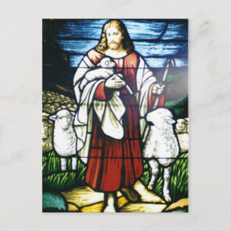 Briefkaart van glas