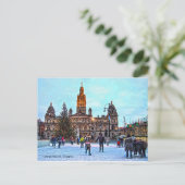 Briefkaart van Glasgow (Staand voorkant)
