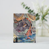 Briefkaart van Goldfish Dragon (Staand voorkant)