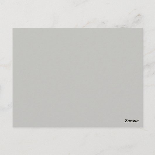 briefkaart van gothische bossen (Achterkant)