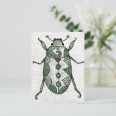 Briefkaart van Grapevine Beetle (Staand voorkant)