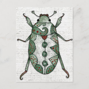 Briefkaart van Grapevine Beetle