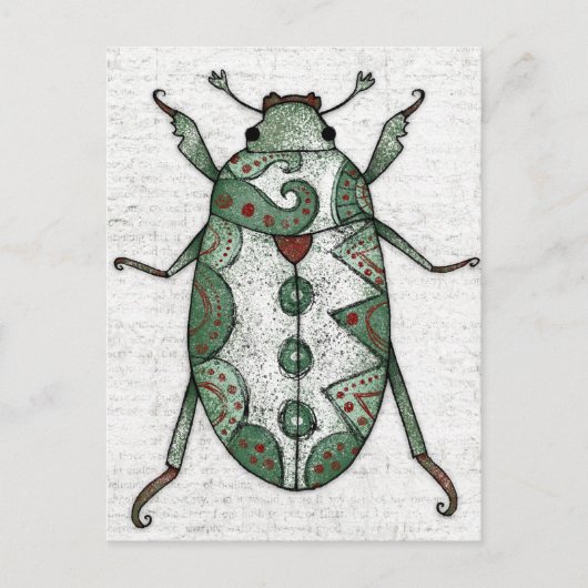 Briefkaart van Grapevine Beetle (Voorkant)