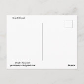 Briefkaart van Grin en Barret (Achterkant)