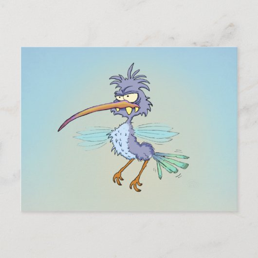 Briefkaart van Groechy Hummingbird (Voorkant)