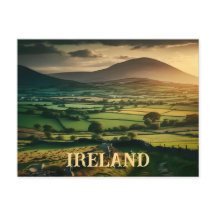 Briefkaart van Groen Ierland