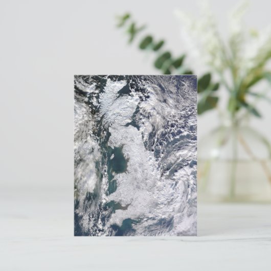 Briefkaart van Groot-Brittannië, bevroren (Staand voorkant)