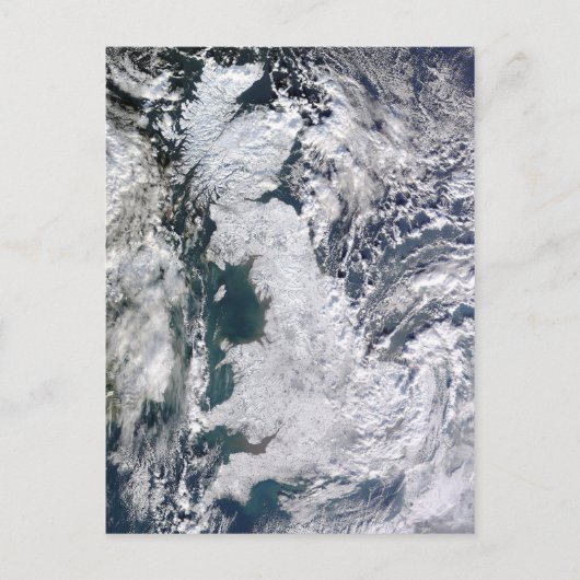 Briefkaart van Groot-Brittannië, bevroren (Voorkant)