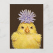 briefkaart van grumpy kip (peep) (Voorkant)