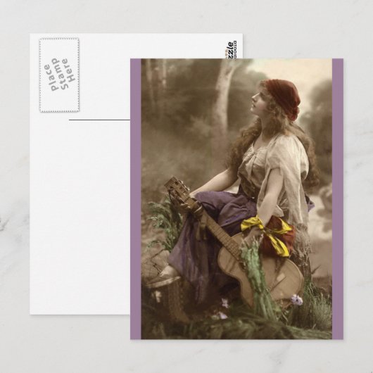  Briefkaart van Gypsy Lady (Voorkant / Achterkant)