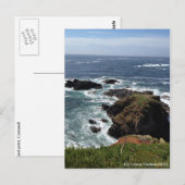 Briefkaart van hagedipunt, Cornwall (Voorkant / Achterkant)