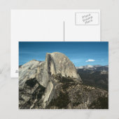 Briefkaart van Half Dome (Voorkant / Achterkant)