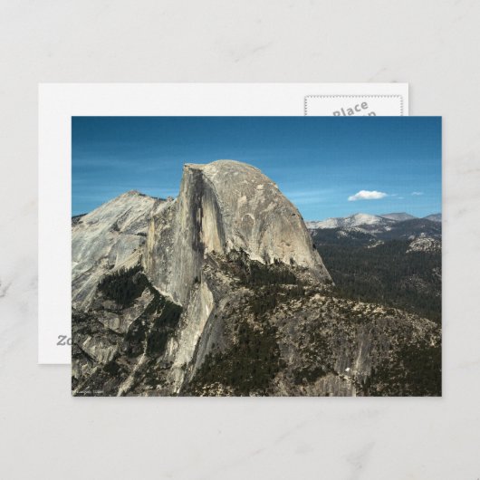 Briefkaart van Half Dome (Voorkant / Achterkant)