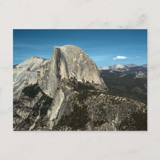 Briefkaart van Half Dome (Voorkant)