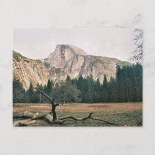 Briefkaart van Half Dome