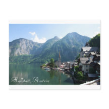 Briefkaart van Hallstatt, Oostenrijk