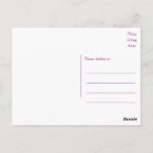 Briefkaart van Havanese Puppy Dog (Achterkant)