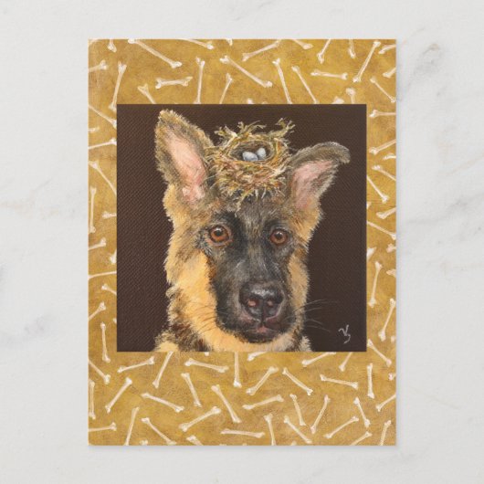 Briefkaart van herder (Voorkant)