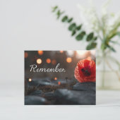 Briefkaart van herinnering (Staand voorkant)