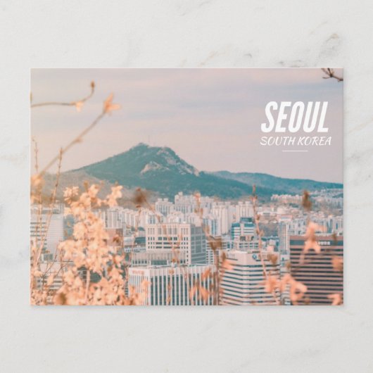 Briefkaart van het Afbeelding van de Seoul (voorzi (Voorkant)