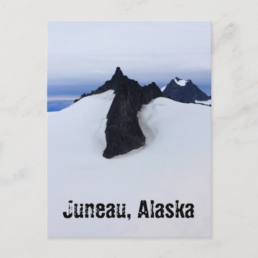 Briefkaart van het alaskalandschap (Voorkant)