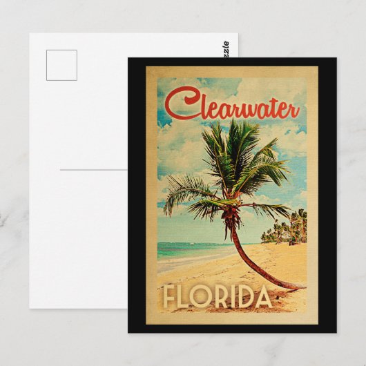 Briefkaart van het Alpenpalm van het Clearwater (Voorkant / Achterkant)