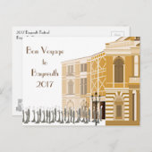 briefkaart van het Bayreuth Festival van 2017 (Voorkant / Achterkant)