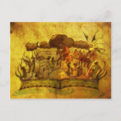 briefkaart van het boek 'Jane Eyre' (Voorkant)