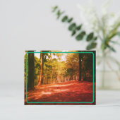 Briefkaart van het bos (Staand voorkant)