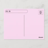 Briefkaart van het citaat van het Postkruising Roz