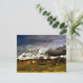Briefkaart van het Corsicaanse landschap (Staand voorkant)