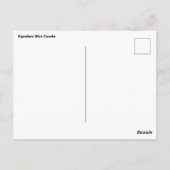 Briefkaart van het Deense kasteel Schilderachtig (Achterkant)