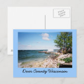 Briefkaart van het district Wisconsin (Voorkant / Achterkant)